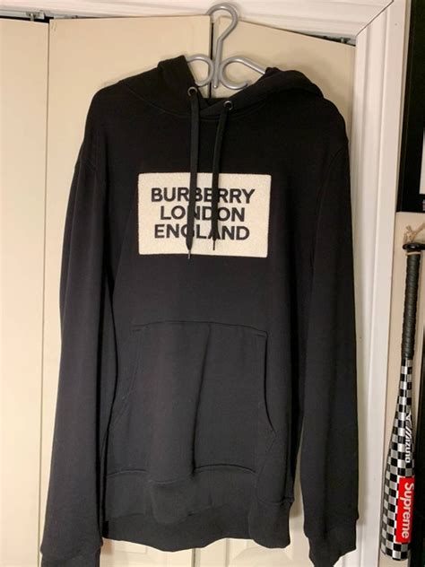 burberry box logo hoodie